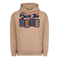 Pigment Burro Back the blue Urban Hoodie - Neo Western