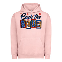 Pigment Salmon Back the blue Urban Hoodie - Neo Western