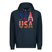 Navy Born in the USA gnome Premium Hoodie - Neo Western