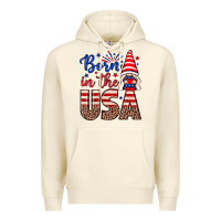 Sandshell Born in the USA gnome Premium Hoodie - Neo Western