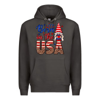 Smoke Born in the USA gnome Premium Hoodie - Neo Western