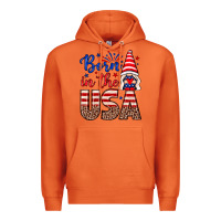 Carrot Born in the USA gnome Premium Hoodie - Neo Western