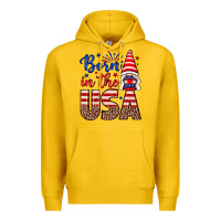 Lemon Born in the USA gnome Premium Hoodie - Neo Western