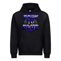 Black Back the blue Urban Hoodie - Neo Western
