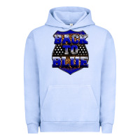 Pigment Grape Ice Back the blue Urban Hoodie - Neo Western