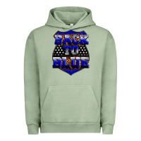 Back The Blue Urban Hoodie | Teevron