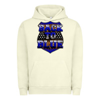 Pigment Pistachio Back the blue Urban Hoodie - Neo Western