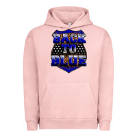 Pigment Salmon Back the blue Urban Hoodie - Neo Western