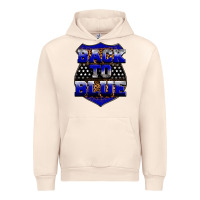Sandshell Back the blue Urban Hoodie - Neo Western