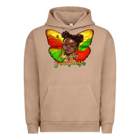 Pigment Burro juneteenth butterfly black girl Urban Hoodie - HRA Design Shop