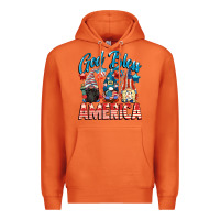 Carrot God blessed America gnomes 4th of July Premium Hoodie - CowGirlArtShop