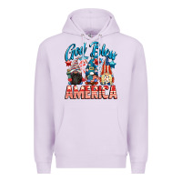 God Blessed America Gnomes 4th Of July Premium Hoodie | Teevron