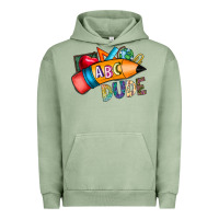 Pigment Oil Green dude Urban Hoodie - CowhideDigitalArt