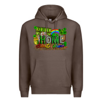 Coffee home sweet home Premium Hoodie - FaDigitalArtStudio