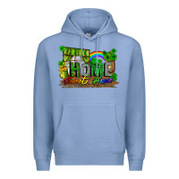 Colony Blue home sweet home Premium Hoodie - FaDigitalArtStudio