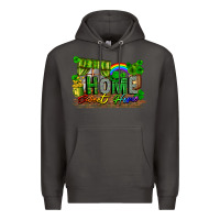 Smoke home sweet home Premium Hoodie - FaDigitalArtStudio