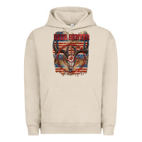 Pigment French Oak Deer hunter 4th of july Urban Hoodie - CowGirlArtShop