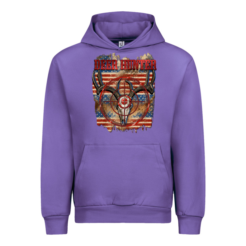Deer Hunter 4th Of July Urban Hoodie by CowGirlArtShop | Teevron