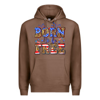 Chestnut Born to be free Premium Hoodie - Neo Western