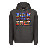 Smoke Born to be free Premium Hoodie - Neo Western