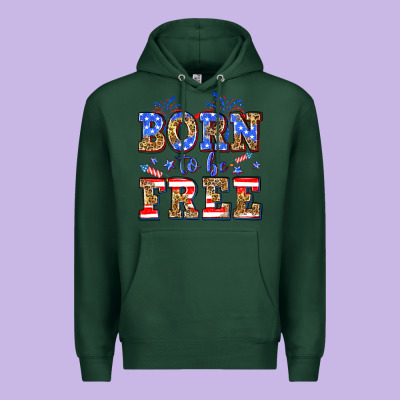 Born To Be Free Premium Hoodie Designed By Neo Western