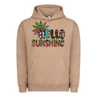 Pigment Burro hello sunshine Urban Hoodie - SublimationCraftShop