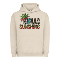 Pigment French Oak hello sunshine Urban Hoodie - SublimationCraftShop