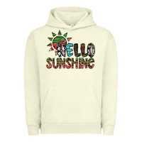 Pigment Pistachio hello sunshine Urban Hoodie - SublimationCraftShop