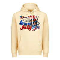 Pina Colada Happy 4th of July cow Premium Hoodie - CowGirlArtShop
