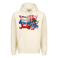 Tofu Happy 4th of July cow Premium Hoodie - CowGirlArtShop