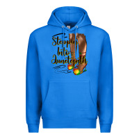 True Royal steppin' into juneteenth heels Premium Hoodie - HRA Design Shop