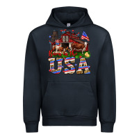 Navy Barn in the USA Urban Hoodie - Neo Western