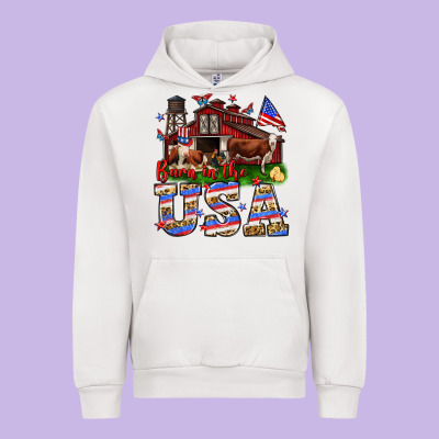 Barn In The Usa Urban Hoodie Designed By Neo Western
