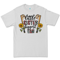Dove Grey little sister biggest fan Premium Tee - CowhideDigitalArt