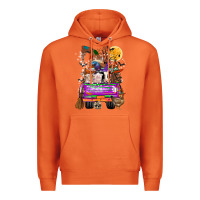 Carrot Hallloween Farm animals Truck Premium Hoodie - CowhideDigitalArt