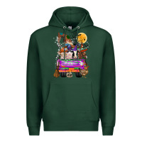 Sports Green Hallloween Farm animals Truck Premium Hoodie - CowhideDigitalArt