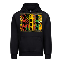 Black juneteenth 1865 tumbler Urban Hoodie - HRA Design Shop