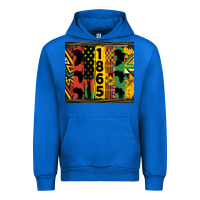 Cobalt juneteenth 1865 tumbler Urban Hoodie - HRA Design Shop