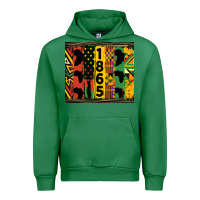 Emerald juneteenth 1865 tumbler Urban Hoodie - HRA Design Shop