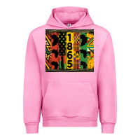 Fuchsia Pink juneteenth 1865 tumbler Urban Hoodie - HRA Design Shop