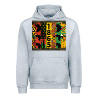 Heather Grey juneteenth 1865 tumbler Urban Hoodie - HRA Design Shop