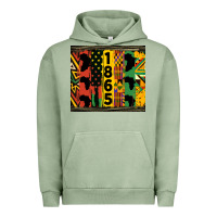 Pigment Oil Green juneteenth 1865 tumbler Urban Hoodie - HRA Design Shop