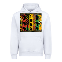 White juneteenth 1865 tumbler Urban Hoodie - HRA Design Shop