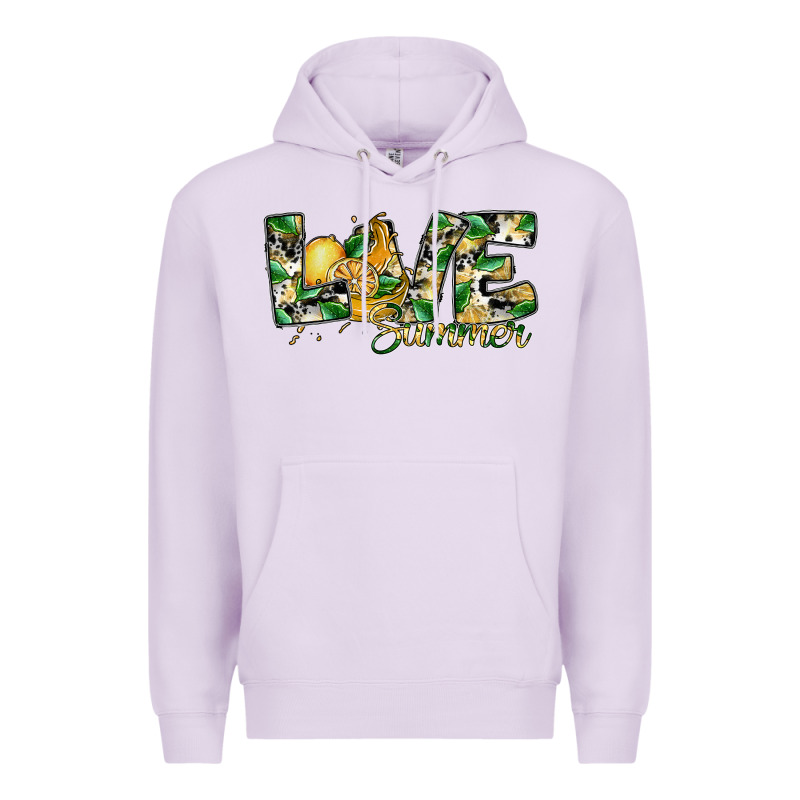 Love Summer Lemon Premium Hoodie by SublimationCraftShop | Teevron
