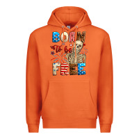 Carrot Born to be free with skeleton 4th of july Premium Hoodie - Neo Western