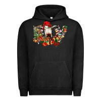 Pigment Black christmas joy cow Urban Hoodie - CowhideDigitalArt