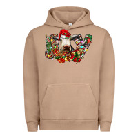 Pigment Burro christmas joy cow Urban Hoodie - CowhideDigitalArt