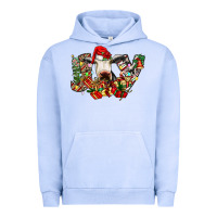 Pigment Grape Ice christmas joy cow Urban Hoodie - CowhideDigitalArt