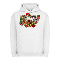 Pigment Lunar Rock christmas joy cow Urban Hoodie - CowhideDigitalArt