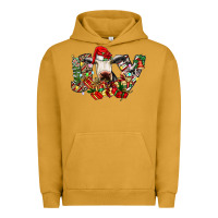 Pigment Peanut Butter christmas joy cow Urban Hoodie - CowhideDigitalArt